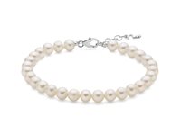 Bracciale Miluna Donna Giochi di perle in Argento Perla PBR3636